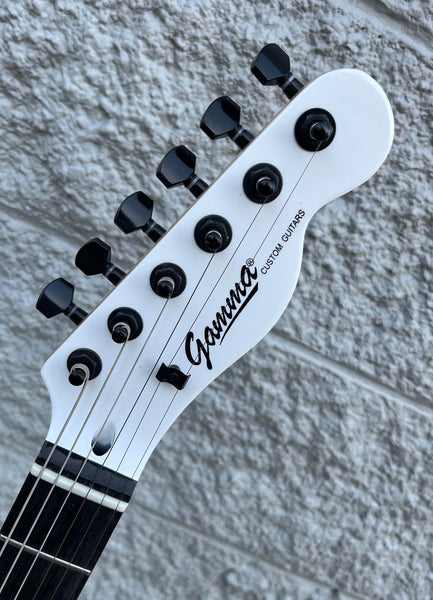 GAMMA Custom TG24-02,  Delta Star Guitar, Polar White
