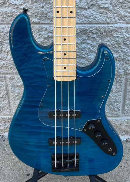 GAMMA Custom J24-01, Beta Model, Quilted Blue Flame
