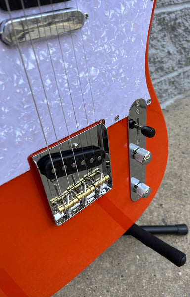 GAMMA Custom TG24-03, Delta Star Guitar, Kona Orange