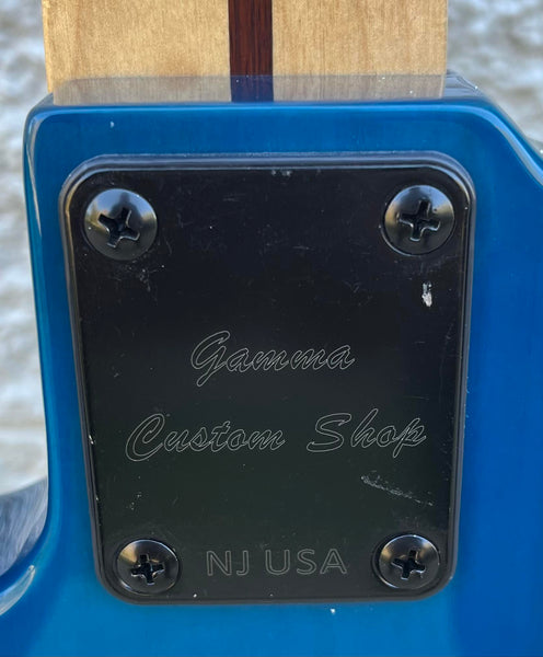 GAMMA Custom J24-01, Beta Model, Quilted Blue Flame