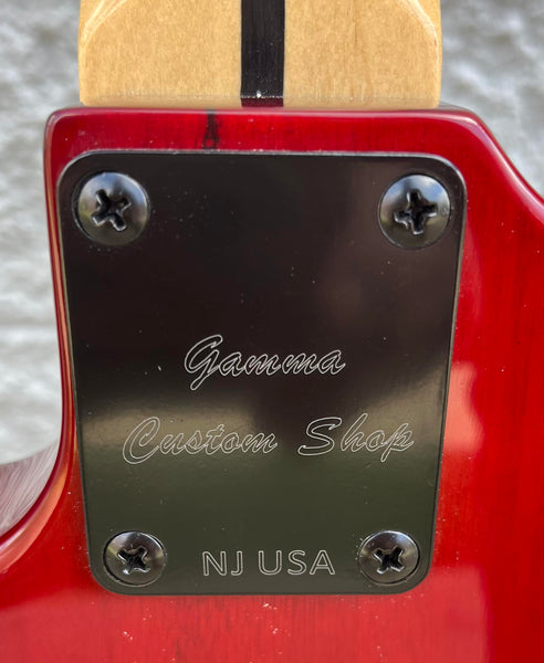 GAMMA Custom STG24-01, Omega Guitar, Transparent Wine