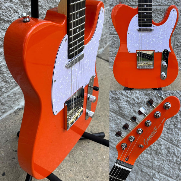 GAMMA Custom TG24-03, Delta Star Guitar, Kona Orange