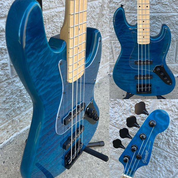 GAMMA Custom J24-01, Beta Model, Quilted Blue Flame