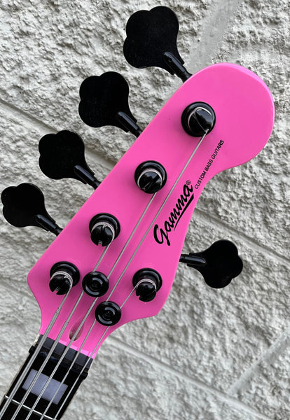 GAMMA [SOLD] Custom H522-01, Kappa Model 5 String, Mambo Pink