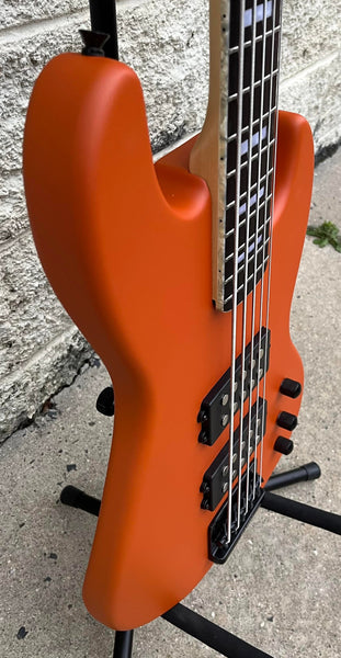 GAMMA [SOLD] Custom H522-02, Kappa Model 5 String, Matte Kona Orange