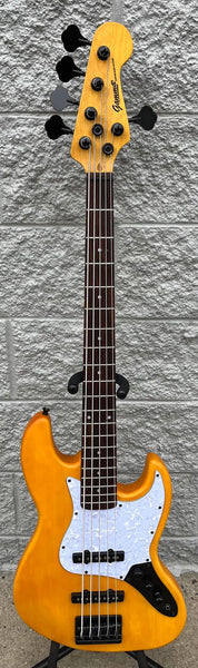 GAMMA Custom J524-01, 5 String Beta Model, Transparent Marigold