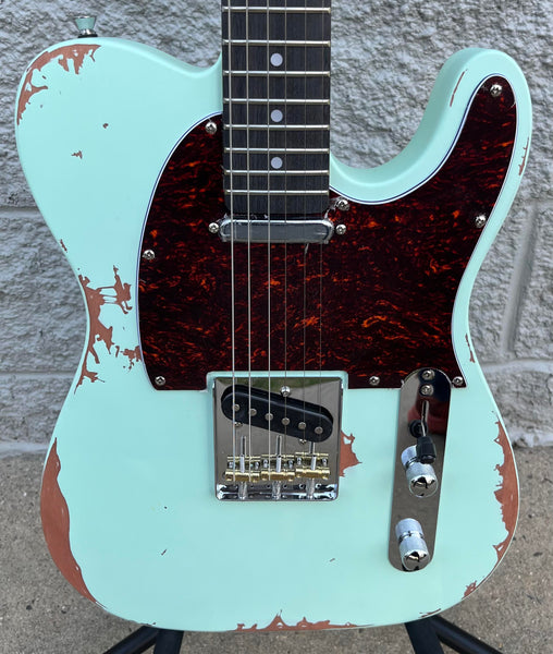 GAMMA [SOLD] Custom TGRW24-01, Roadworn & Relic’d Delta Star Guitar, Rusted Mint