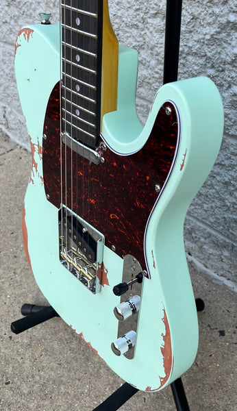 GAMMA [SOLD] Custom TGRW24-01, Roadworn & Relic’d Delta Star Guitar, Rusted Mint