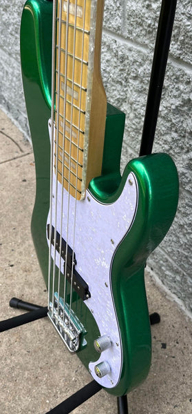 GAMMA Custom P524-01, 5 String Alpha Model, Amazon Green Metallic