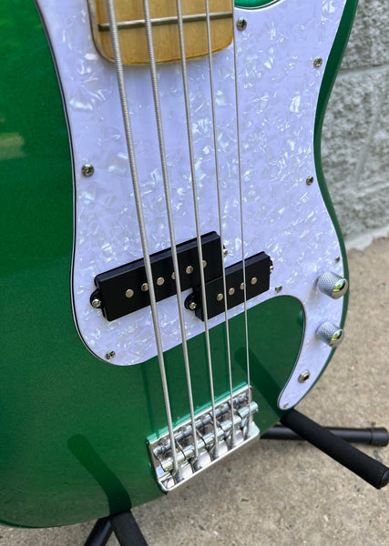 GAMMA Custom P524-01, 5 String Alpha Model, Amazon Green Metallic