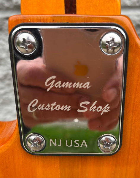 GAMMA Custom TG26-01, Delta Star Guitar, Vintage Natural Amber