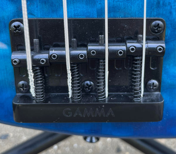 GAMMA Custom J23-03, Beta Model, Quilted Blue Flame