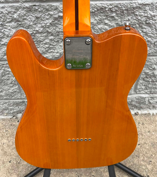 GAMMA Custom TG26-01, Delta Star Guitar, Vintage Natural Amber
