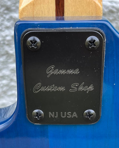 GAMMA [SOLD] Custom J23-03, Beta Model, Quilted Blue Flame