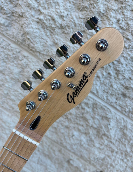 GAMMA [SOLD] Custom TG22-02, Delta Star Model Guitar, Natural Butterscotch