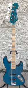 GAMMA [SOLD] Custom J18-05, Beta Model, Quilted Flame Blue
