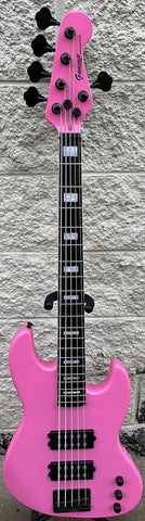 GAMMA [SOLD] Custom H522-01, Kappa Model 5 String, Mambo Pink