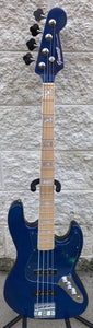 GAMMA [SOLD] Custom J21-01 Beta Model, Quilted Flame Blue