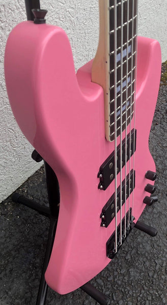GAMMA [SOLD] Custom H519-04, Kappa Model 5 String, Mambo Pink
