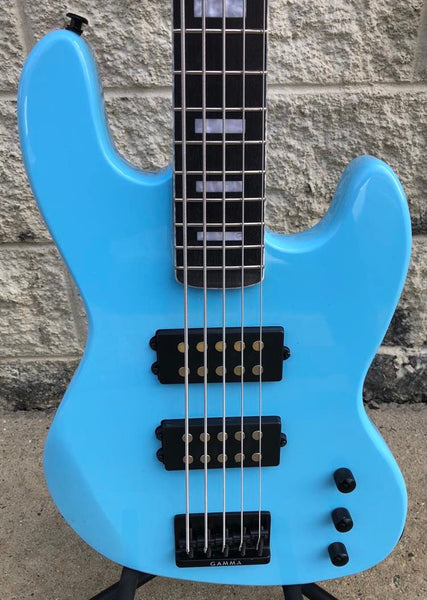 GAMMA [SOLD] Custom H521-01, 5 String Kappa Model, Hamptons Blue