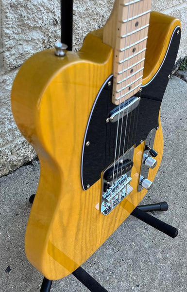 GAMMA [SOLD] Custom TG22-02, Delta Star Model Guitar, Natural Butterscotch