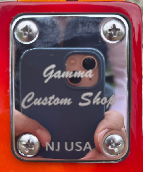 GAMMA [SOLD] Custom JL522-01, Left Handed 5-String Beta Model, Gamma Cherry Burst