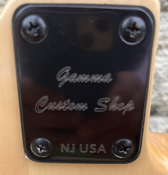 GAMMA [SOLD] Custom PLF22-01 Left Handed Fretless Alpha Model, Spalted Maple