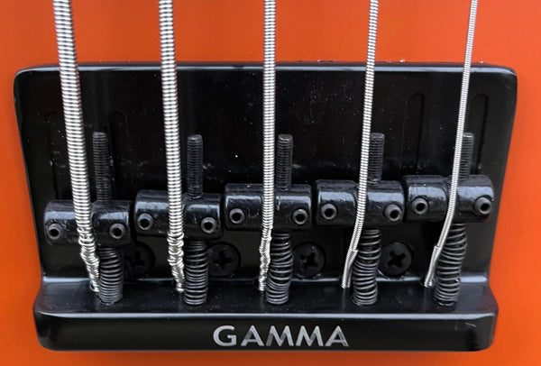 GAMMA Custom H522-02, Kappa Model 5 String, Matte Kona Orange