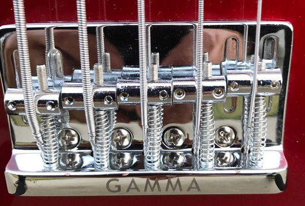 GAMMA [SOLD] Custom P521-03, 5-String Alpha Model, Valencia Red