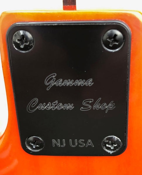 GAMMA [SOLD] Custom J19-04, Beta Model, Quilted Kona Orange