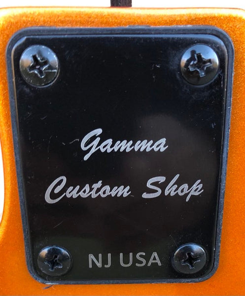 GAMMA [SOLD] Custom J521-02, 5 String Beta Model, Lava Gold Metallic