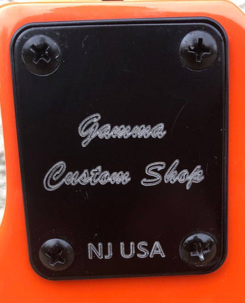 GAMMA [SOLD] Custom PF21-02, Fretless Alpha Model, Navajo Orange